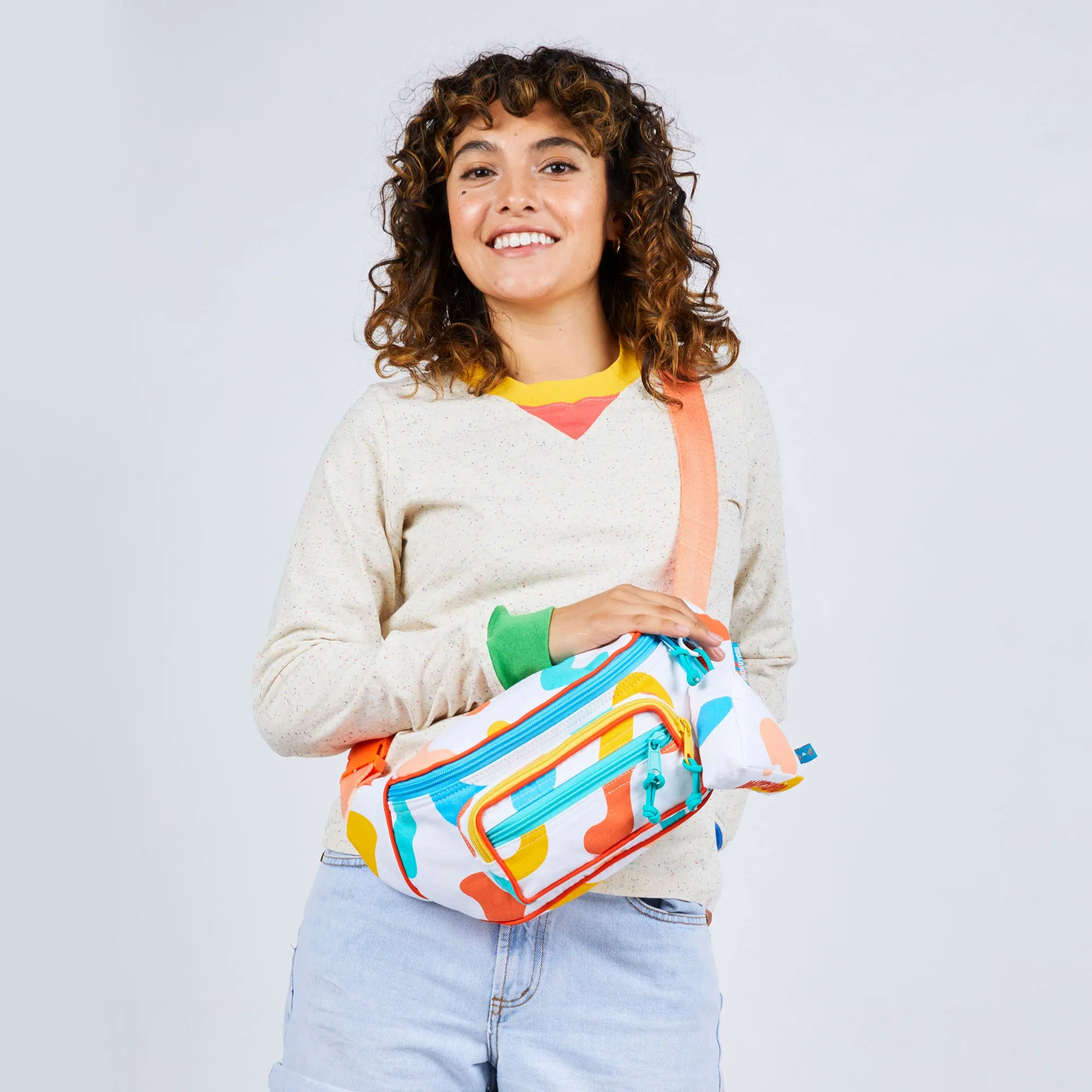 Happy Breakfast Fanny Pack Sling sold by Mokuyobi product image thumbnail 2