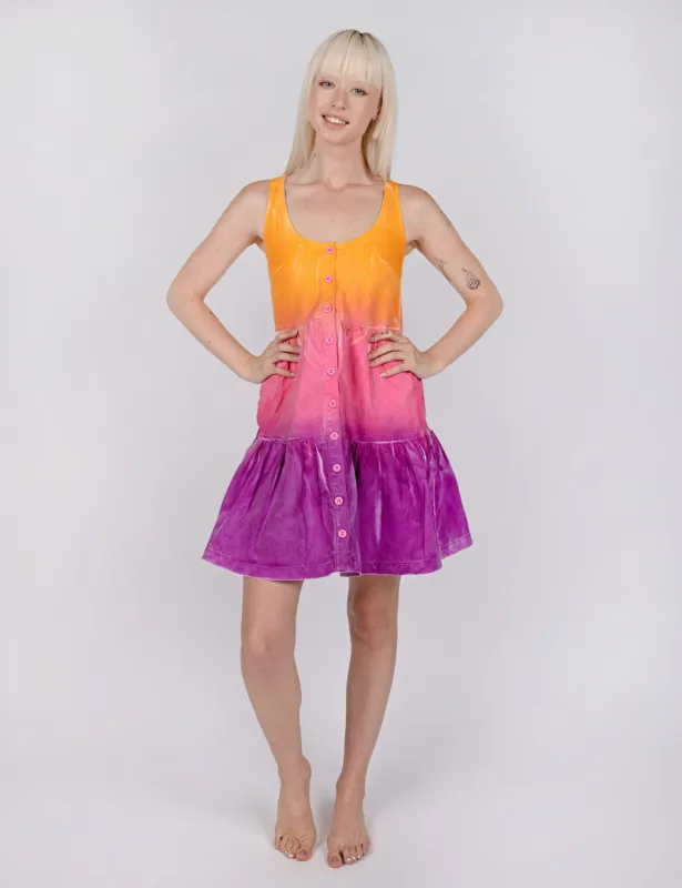 Sundrop Tier Dress made by Mokuyobi