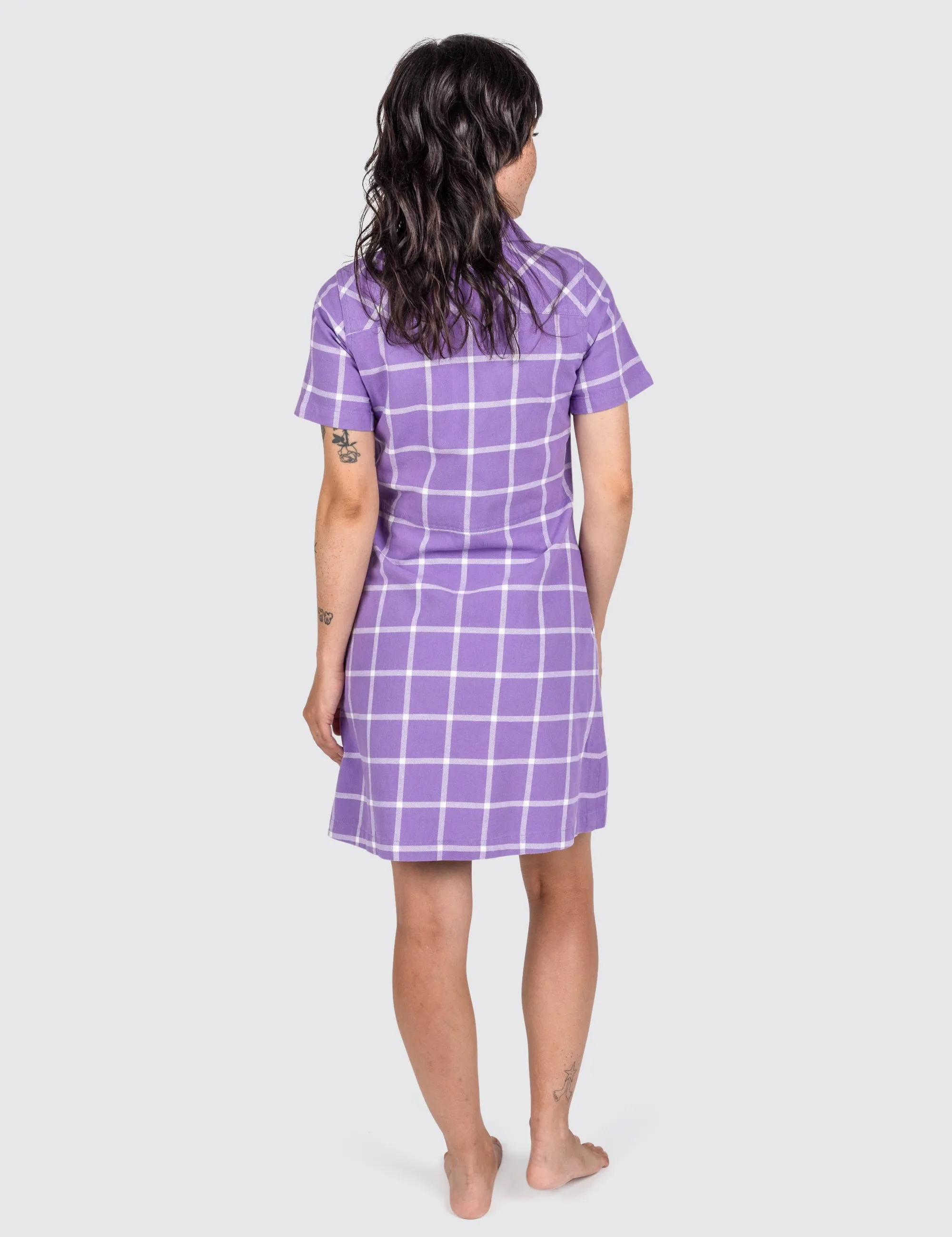 Majesty Grid Diner Dress sold by Mokuyobi product image thumbnail 3