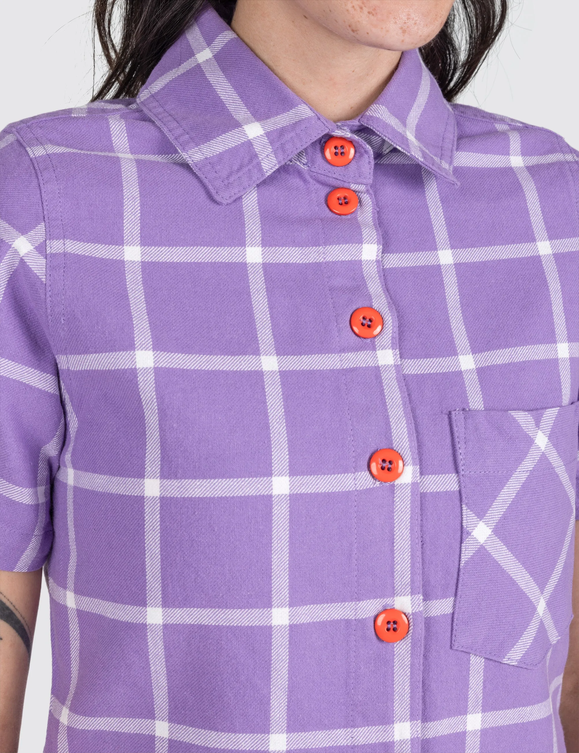 Majesty Grid Diner Dress sold by Mokuyobi product image thumbnail 5