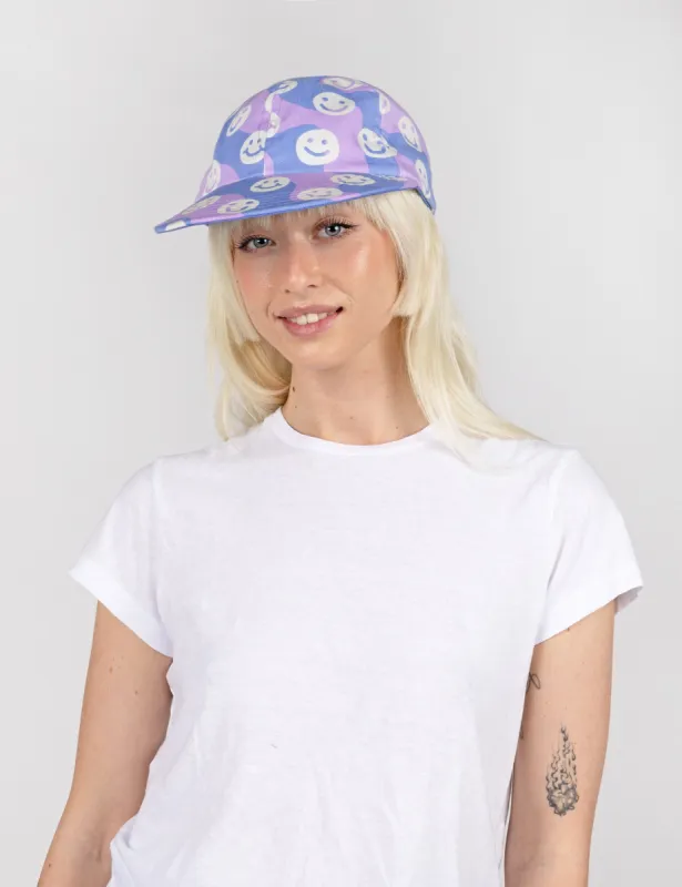 Purple Smappy 6 Panel Hat sold by Mokuyobi