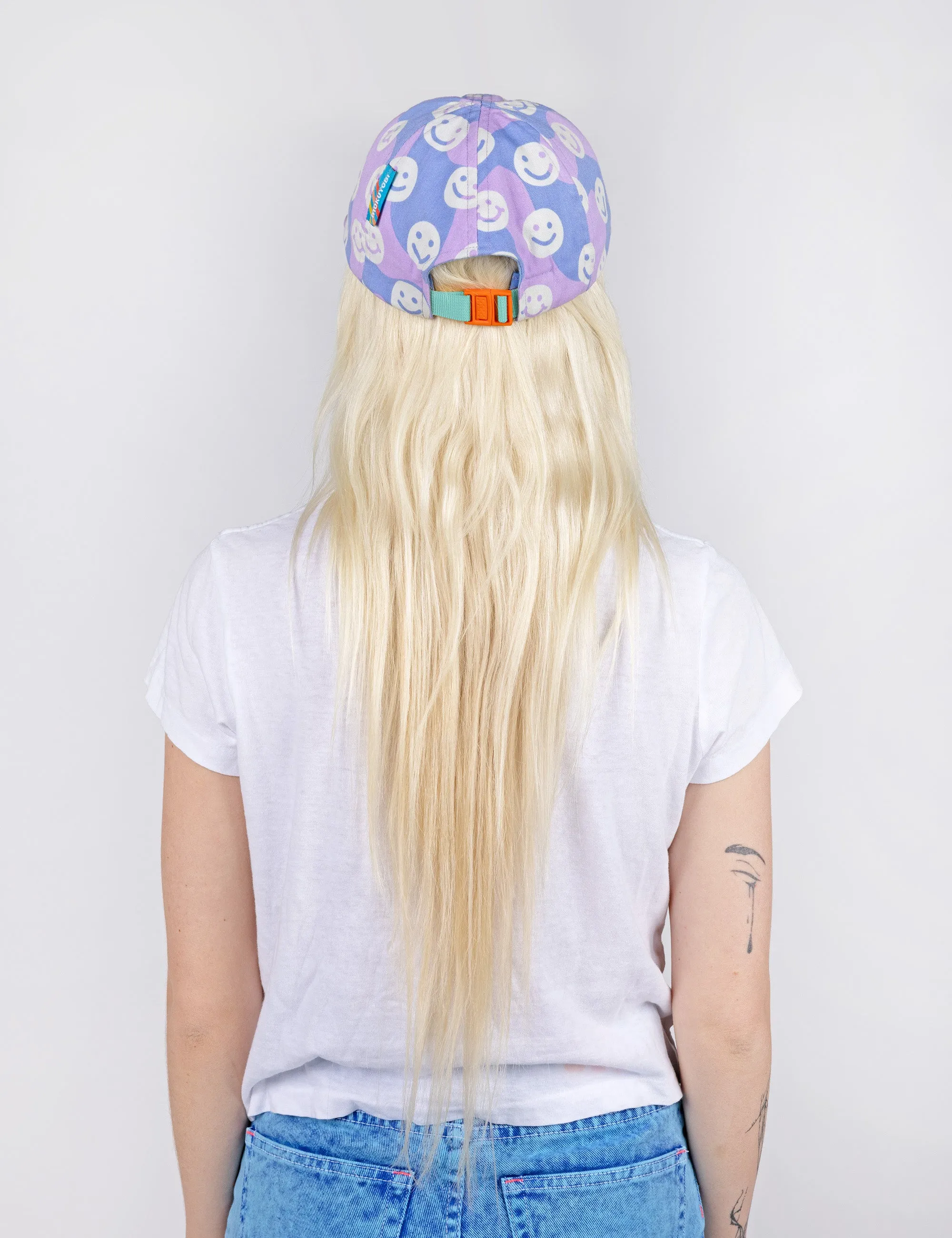 Purple Smappy 6 Panel Hat sold by Mokuyobi product image thumbnail 4