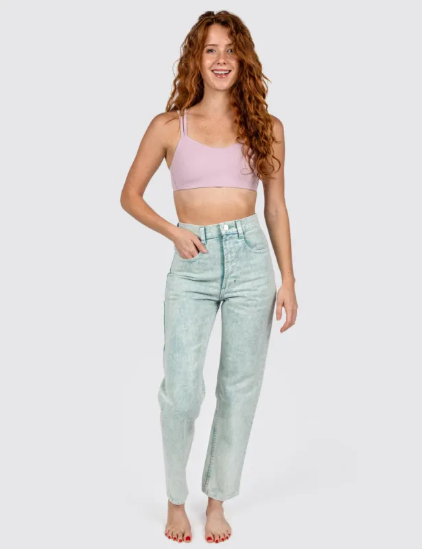 Seaweed Acid Wash Denim Jeans sold by Mokuyobi