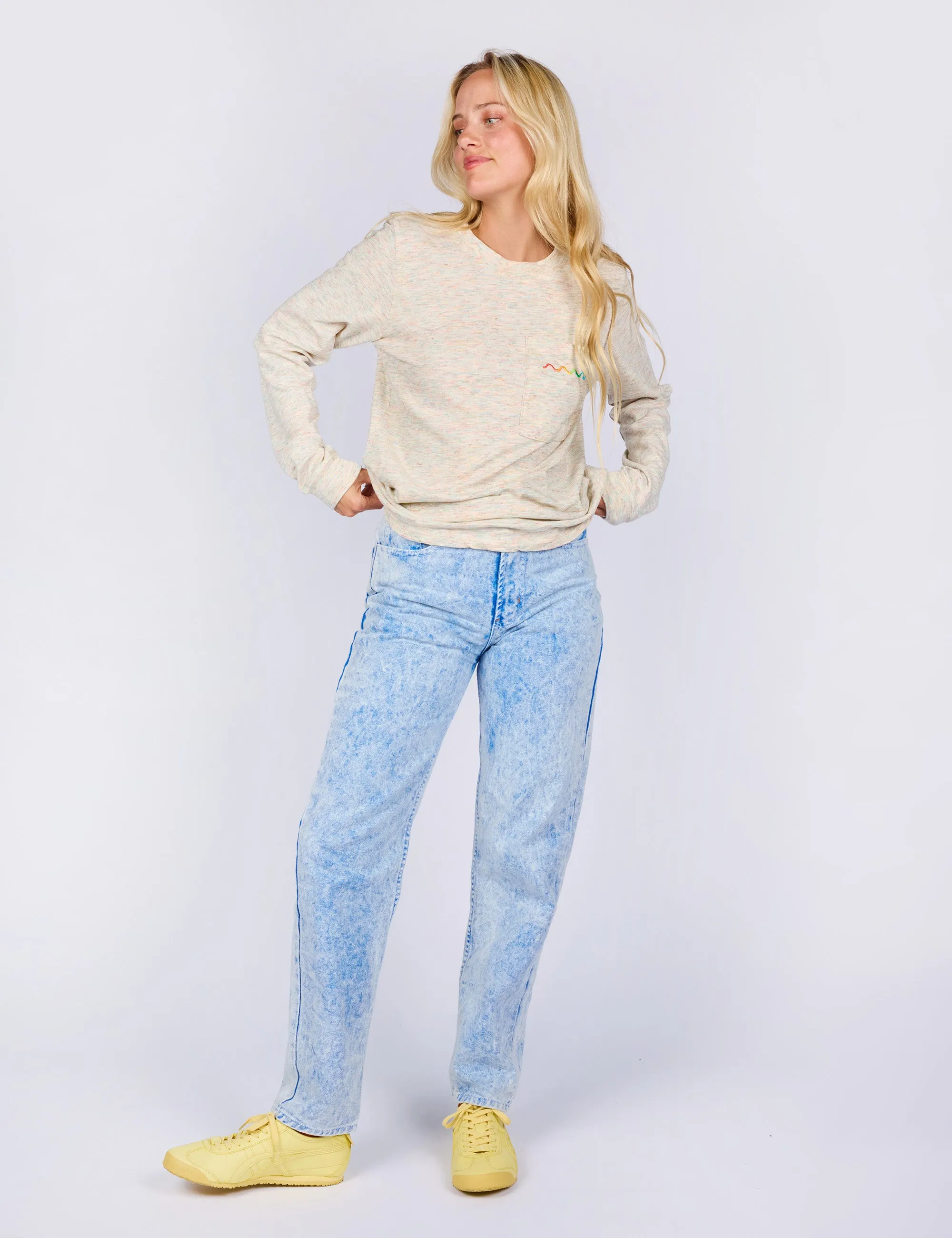 Wiggle Long Sleeve Tee sold by Mokuyobi product image thumbnail 3