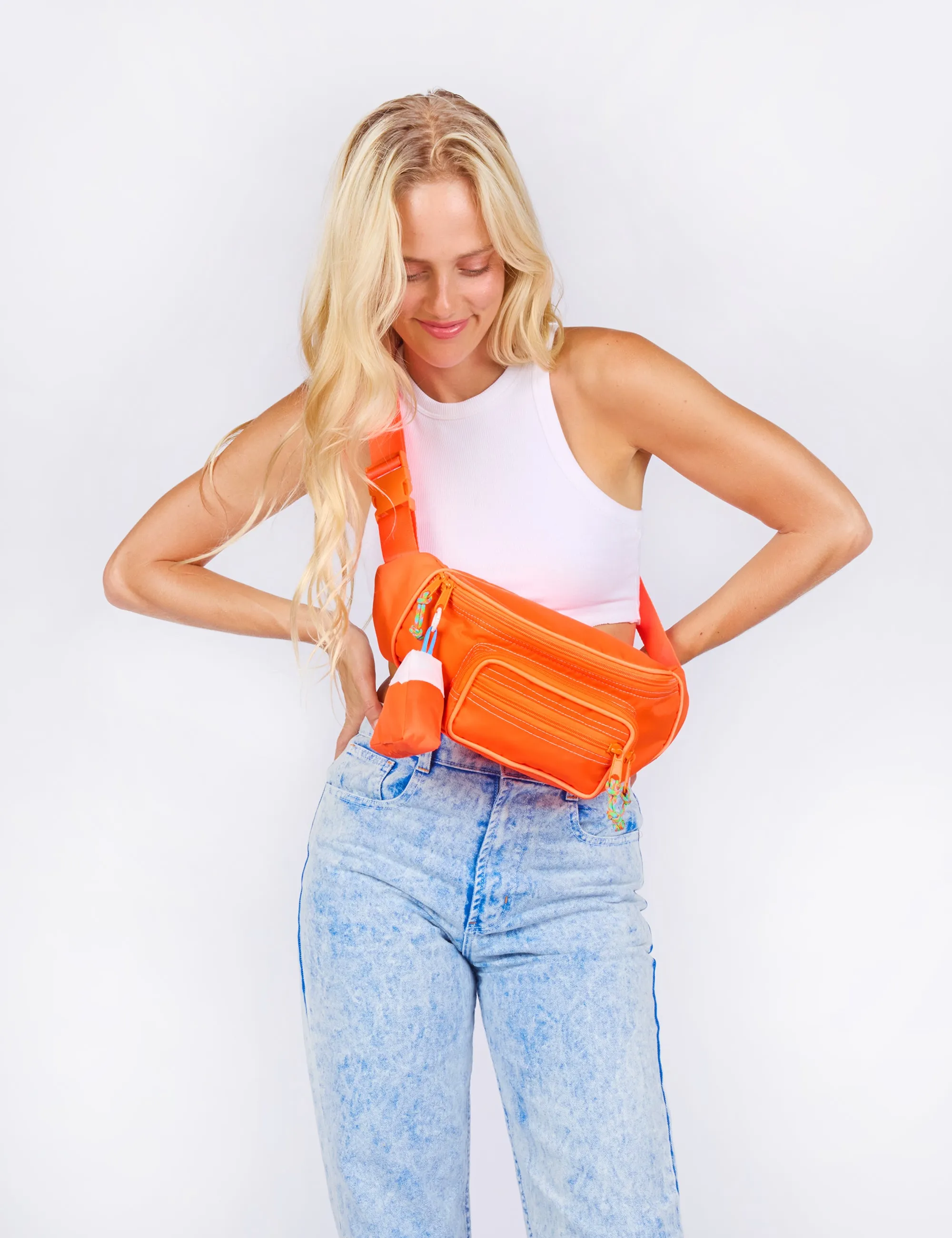 Mandarin Fanny Pack Sling sold by Mokuyobi product image thumbnail 2