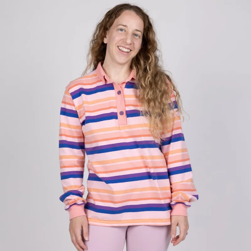 Sand Box Stripe Rugby Shirt sold by Mokuyobi