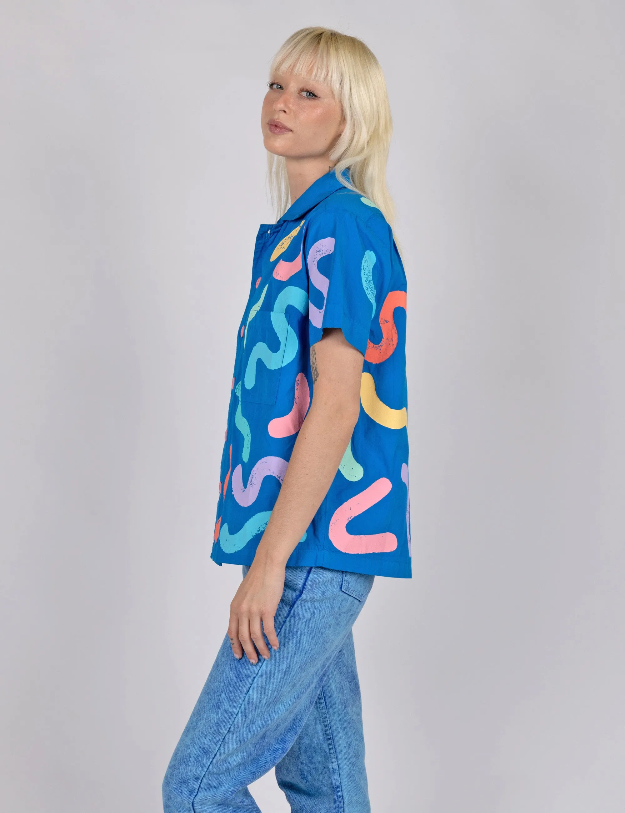 Wobble Tropical Button Up sold by Mokuyobi product image thumbnail 2