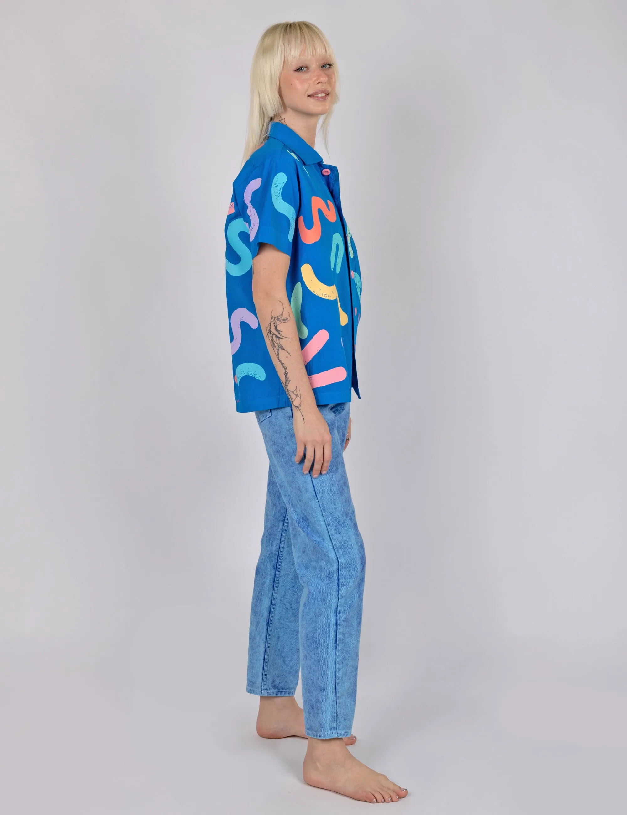 Wobble Tropical Button Up sold by Mokuyobi product image thumbnail 4