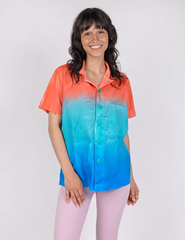 Warm Daze Tropical Button Up sold by Mokuyobi