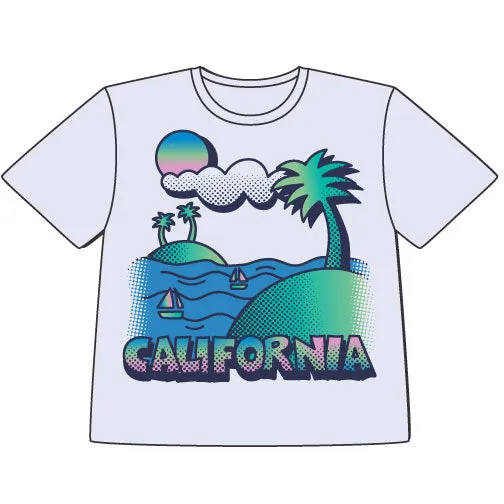 California Beach Tee sold by Mokuyobi