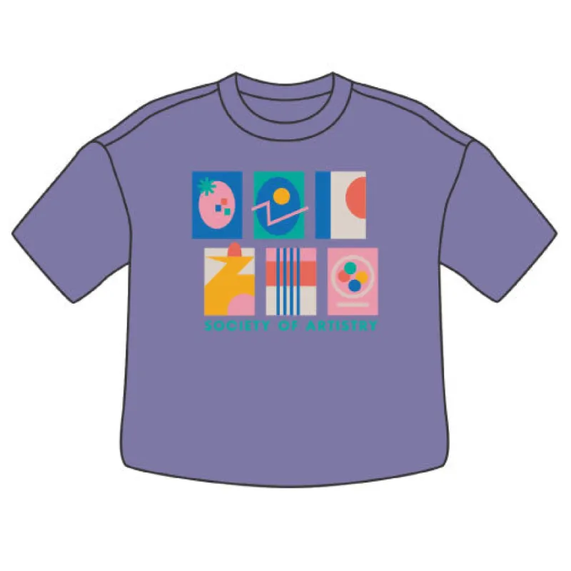 Society of Artistry Crop Tee sold by Mokuyobi