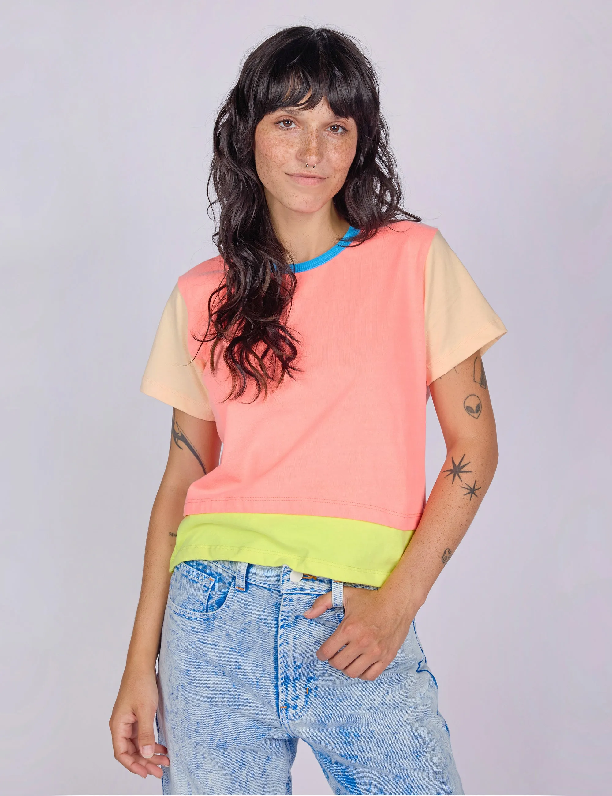 Surfie Double Hem Tee sold by Mokuyobi