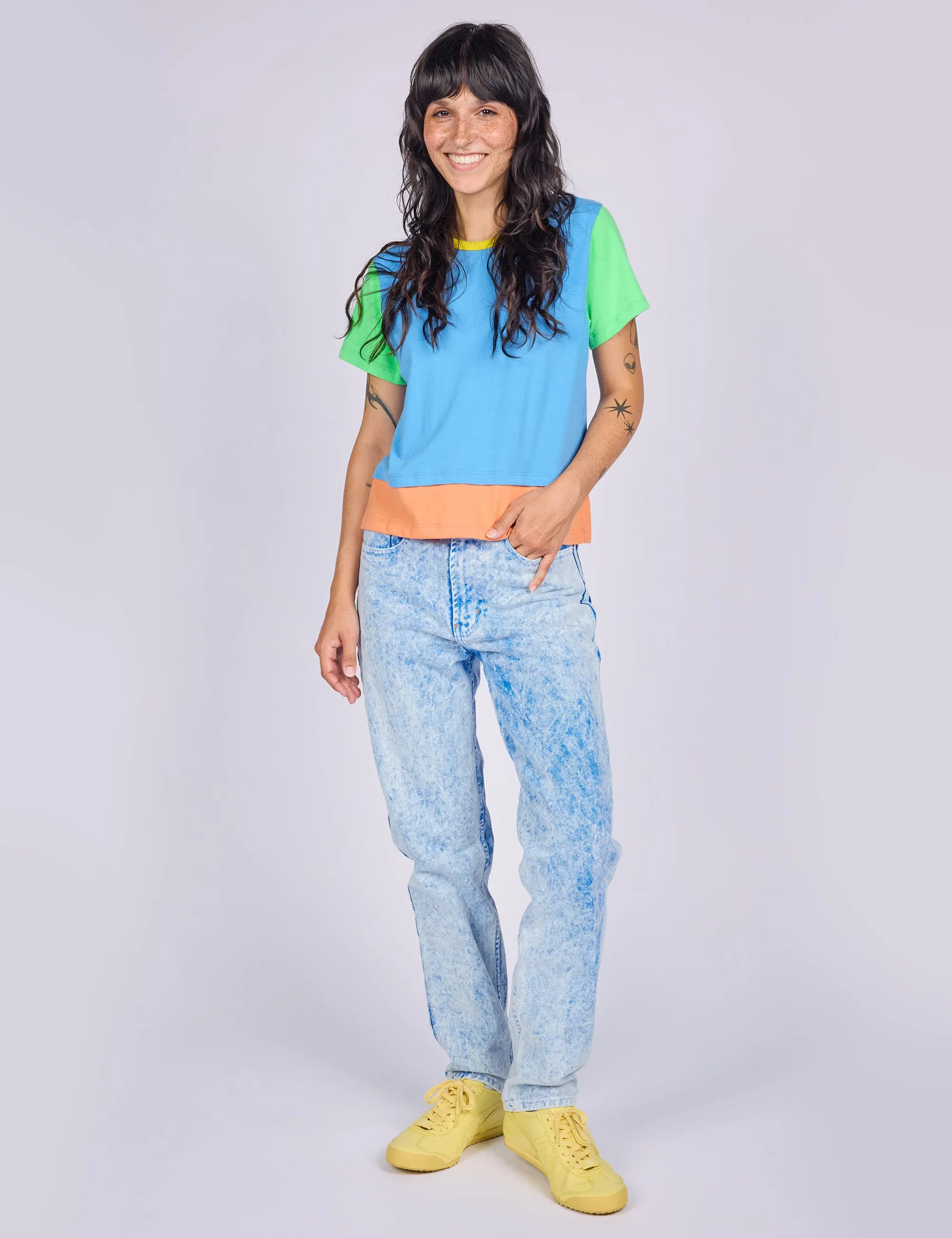Lumeleaf Double Hem Tee sold by Mokuyobi product image thumbnail 5