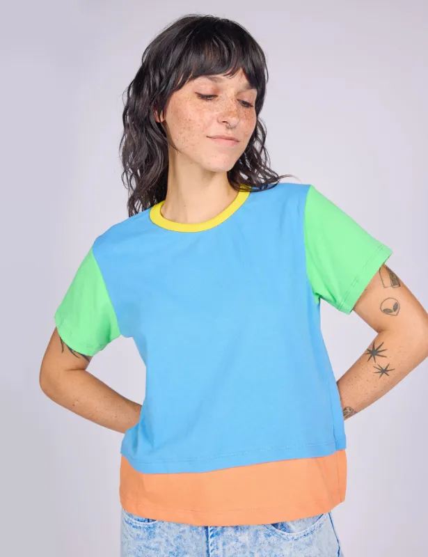 Lumeleaf Double Hem Tee sold by Mokuyobi