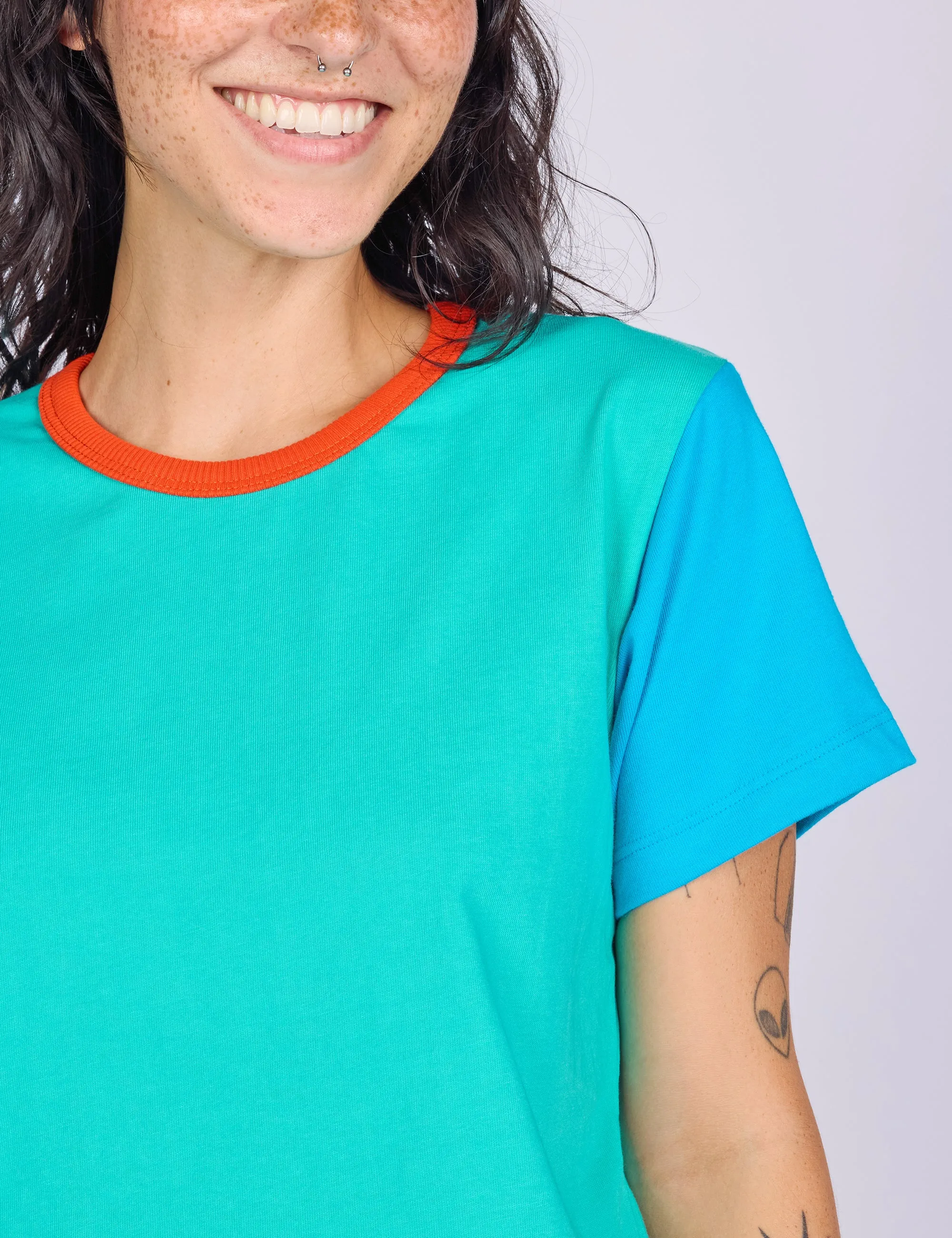 Keel Double Hem Tee sold by Mokuyobi product image thumbnail 5