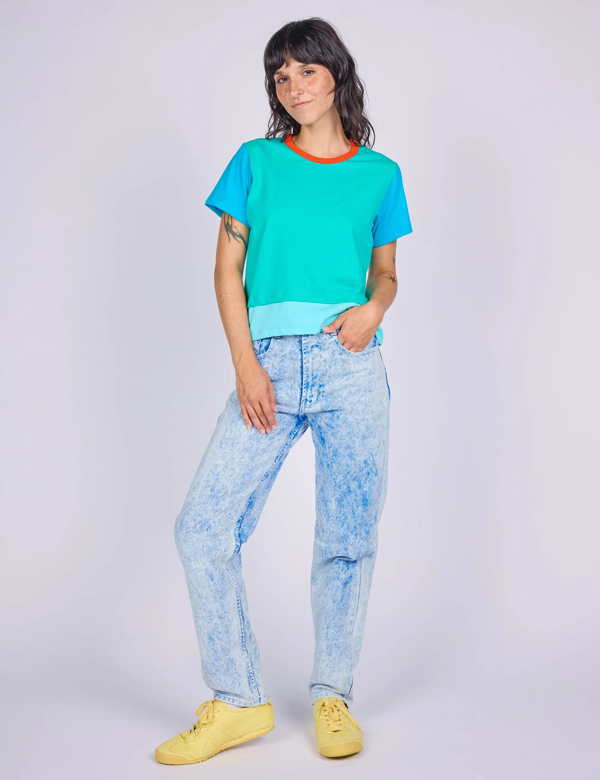 Keel Double Hem Tee sold by Mokuyobi product image thumbnail 4