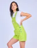 Frog Zap Overall Shorts sold by Mokuyobi