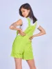 Frog Zap Overall Shorts sold by Mokuyobi