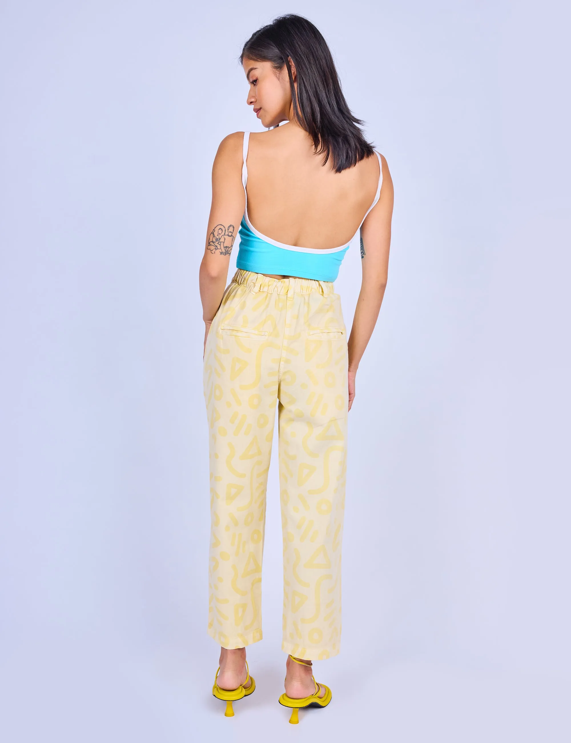 Custard Zap Hillcrest Pants sold by Mokuyobi product image thumbnail 3
