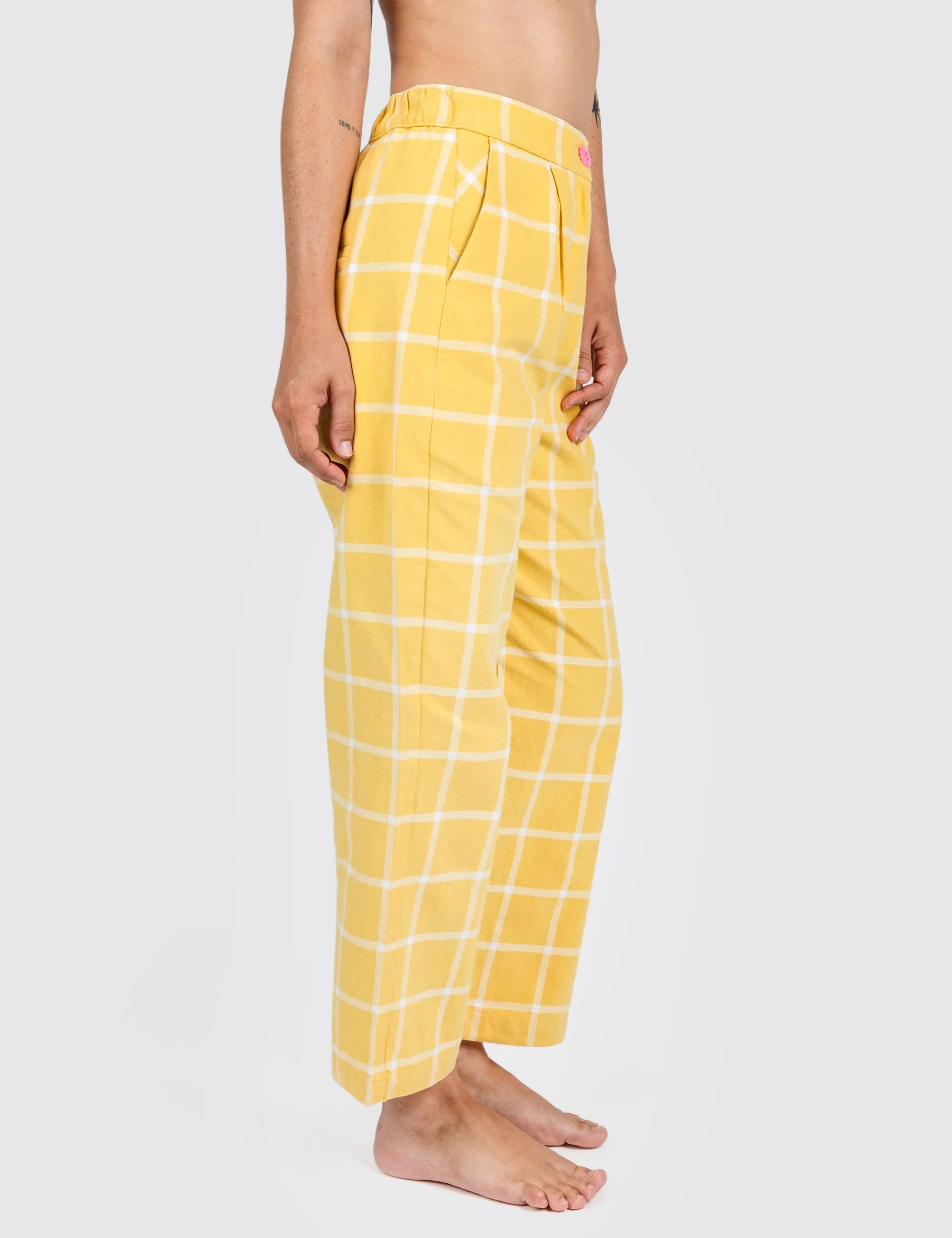 Banana Grid Hillcrest Pants sold by Mokuyobi product image thumbnail 3