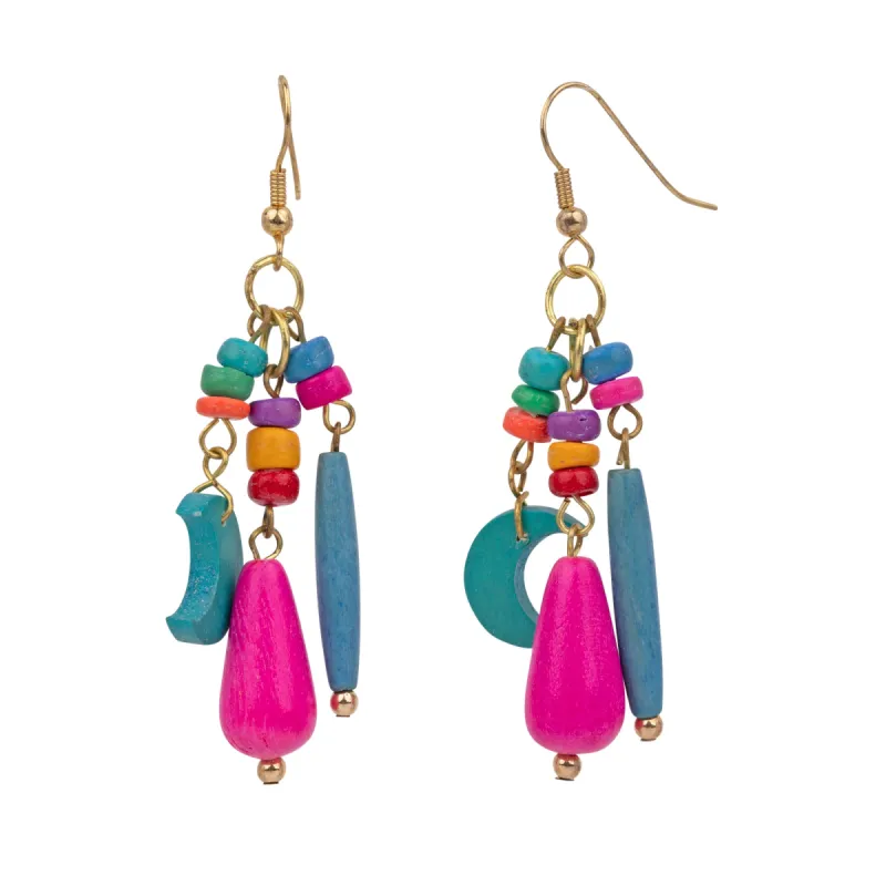 Crescent Moon Vintage Earrings sold by Mokuyobi