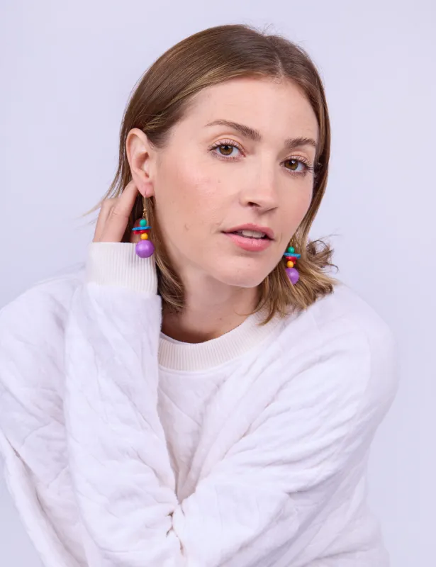 Magic Mountain Vintage Earrings sold by Mokuyobi