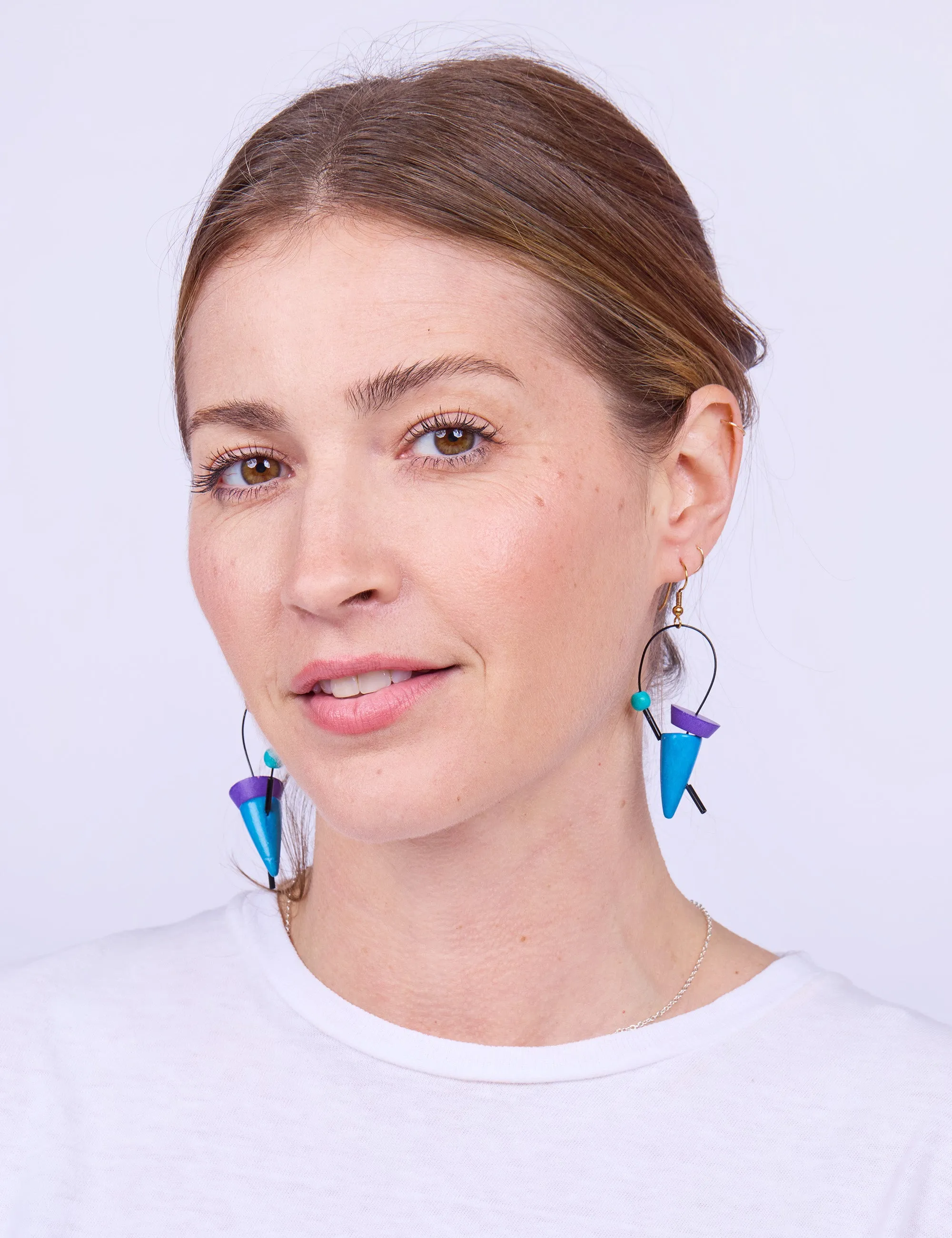 Meteor Vintage Earrings sold by Mokuyobi