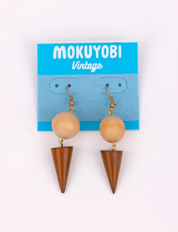 Light Mannequin Vintage Earrings sold by Mokuyobi