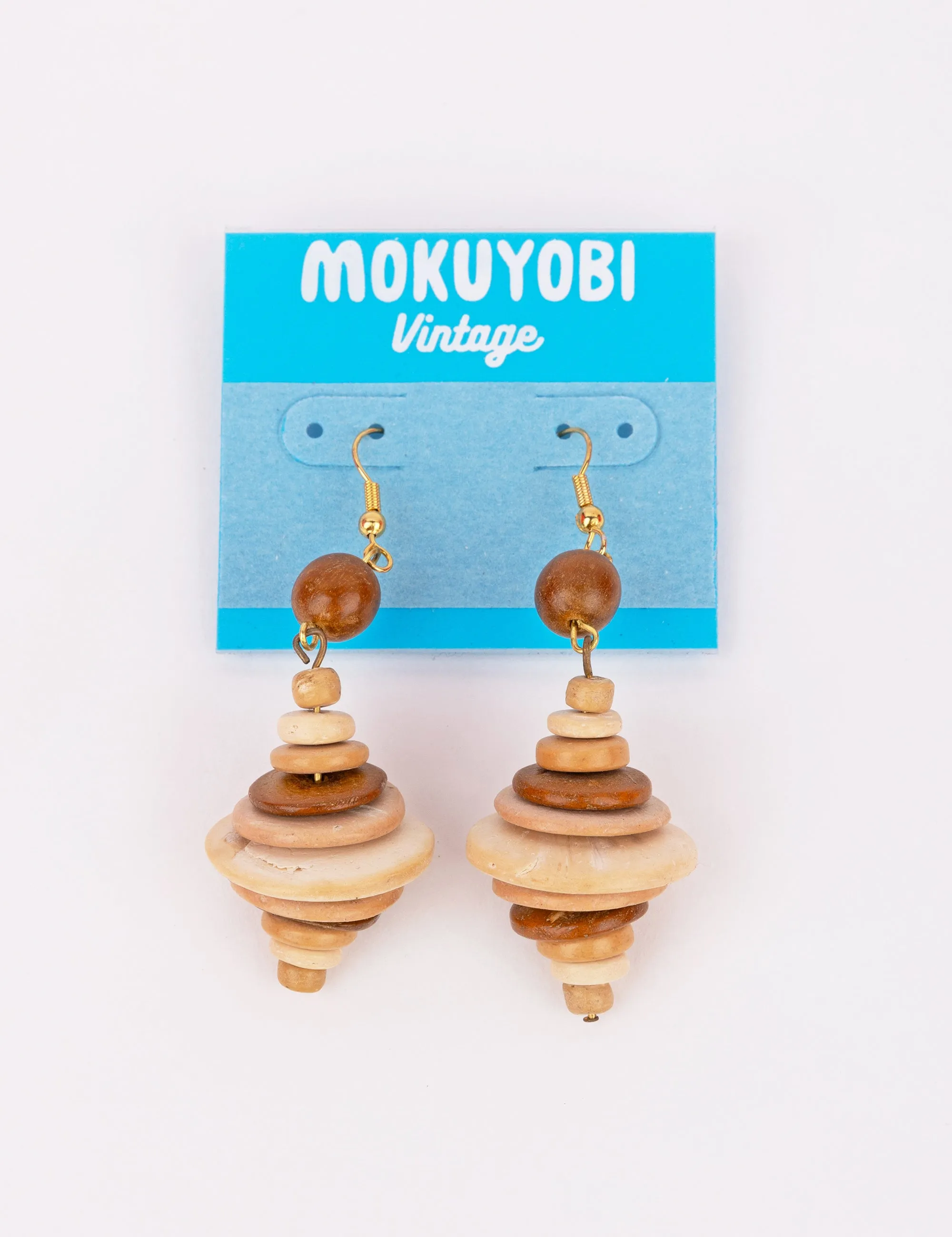 Croissant Vintage Earrings sold by Mokuyobi product image thumbnail 2