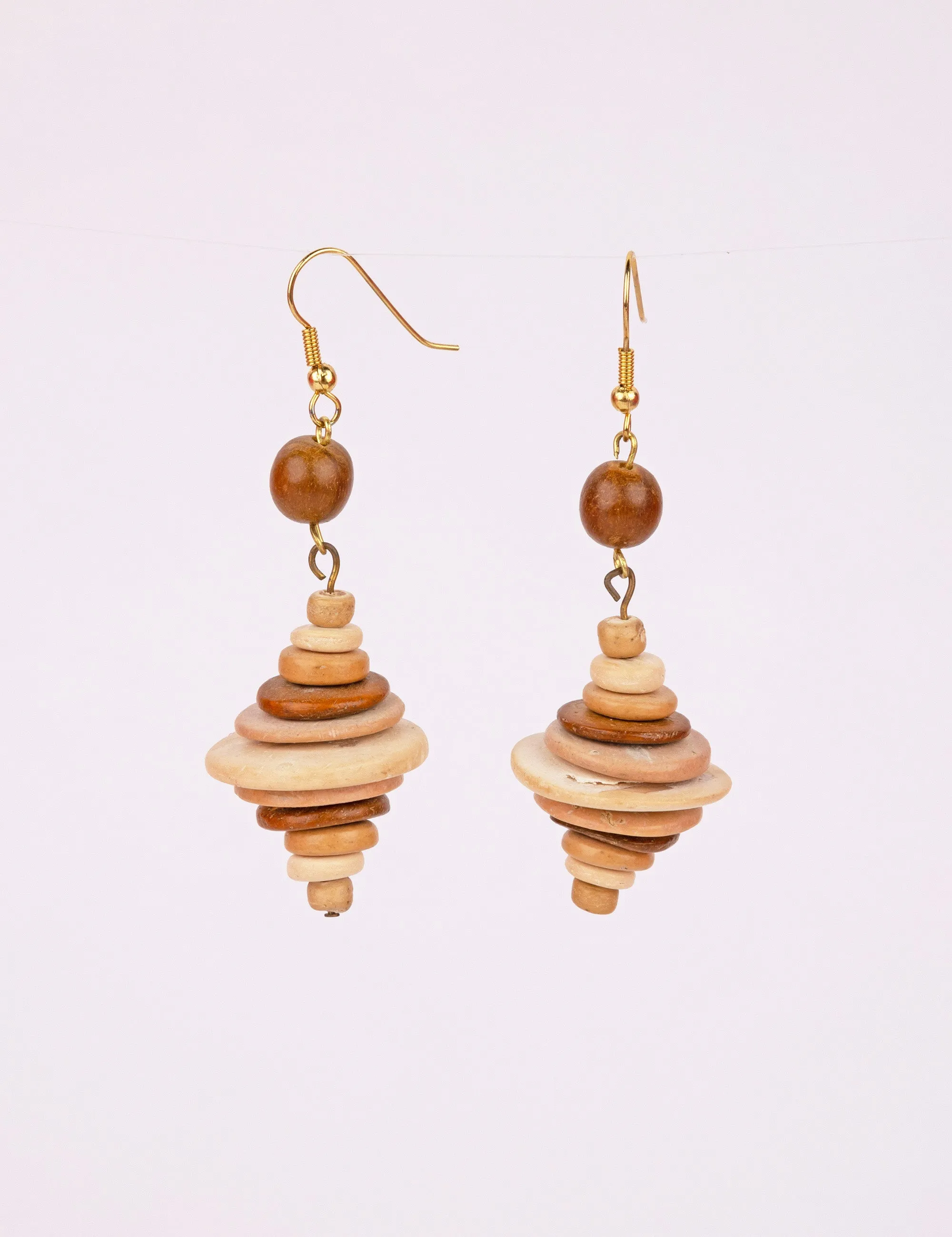 Croissant Vintage Earrings sold by Mokuyobi