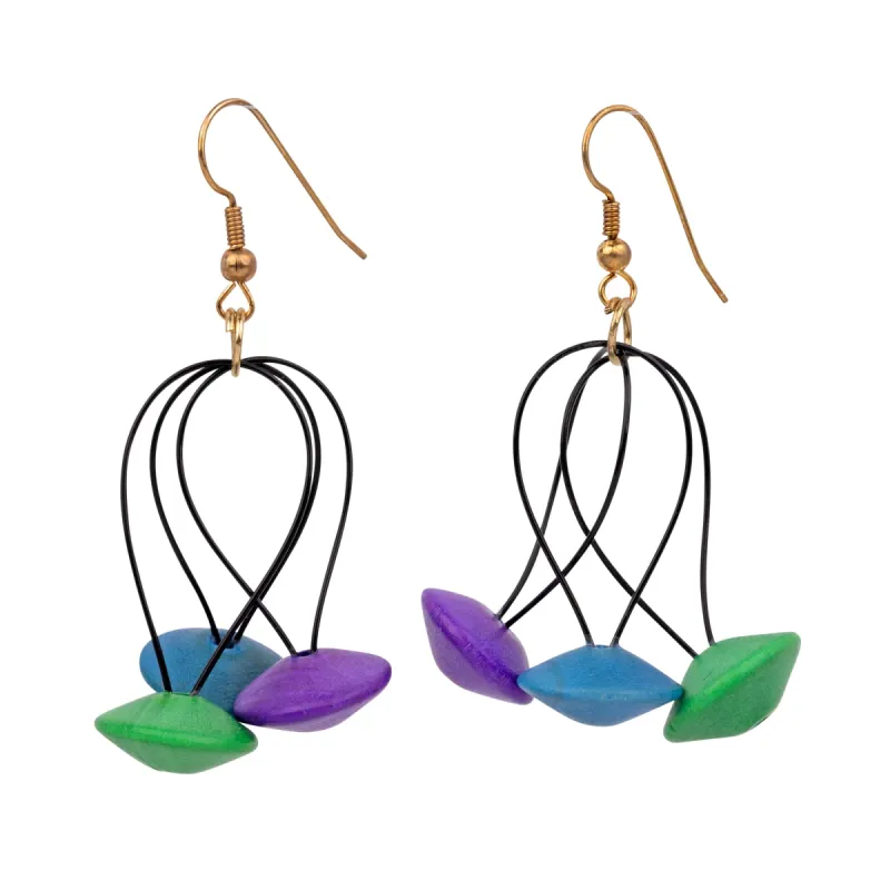 Flying Saucer Vintage Earrings sold by Mokuyobi