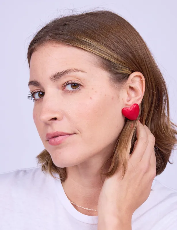 Heart You Vintage Earrings sold by Mokuyobi