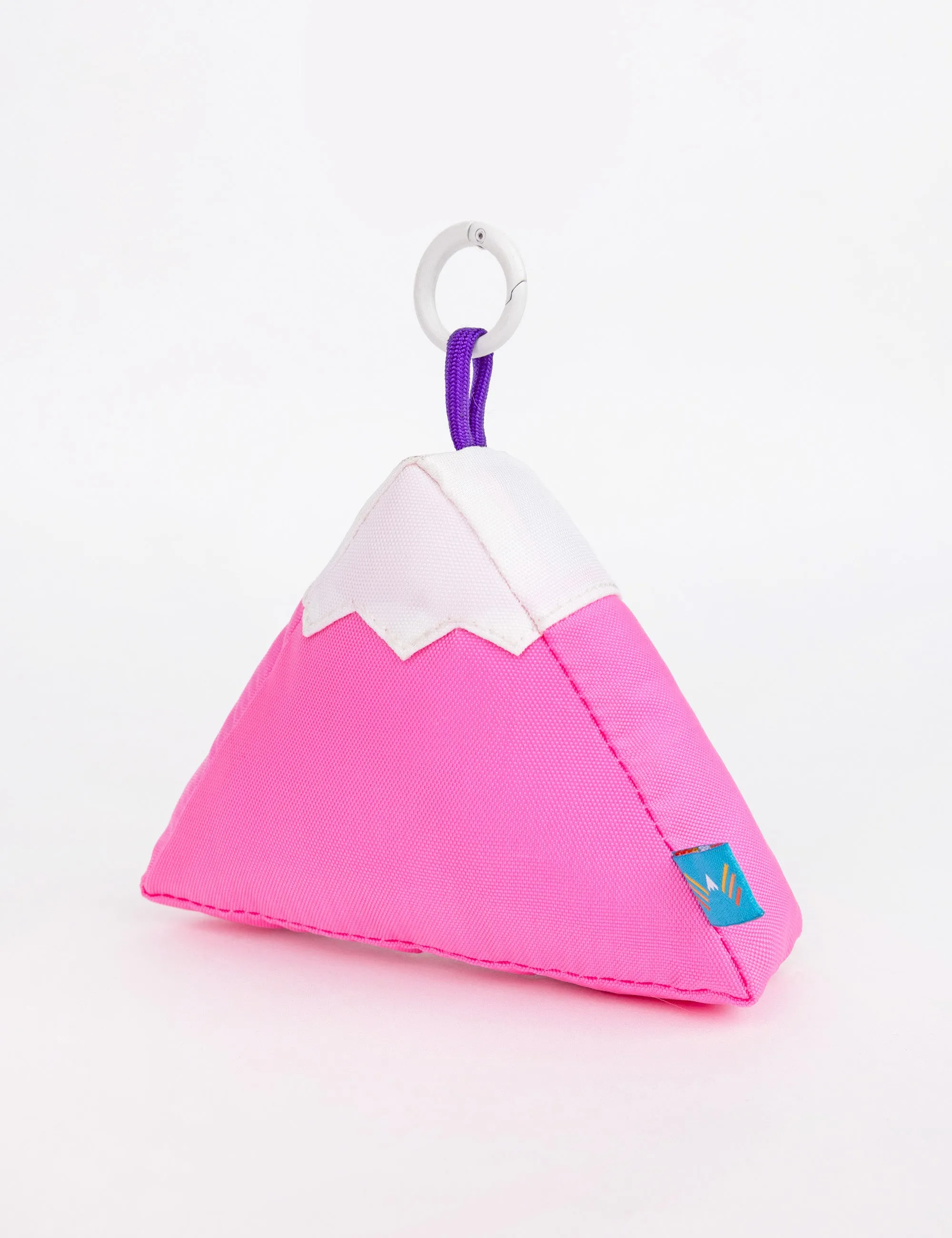 Light Pink Mountain Keychain Charm sold by Mokuyobi