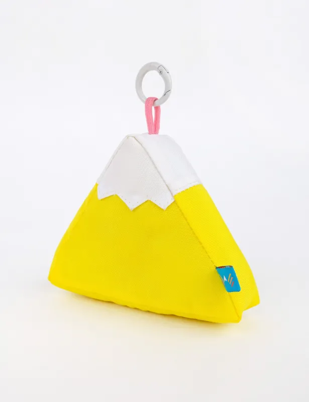 Yellow Mountain Keychain Charm sold by Mokuyobi