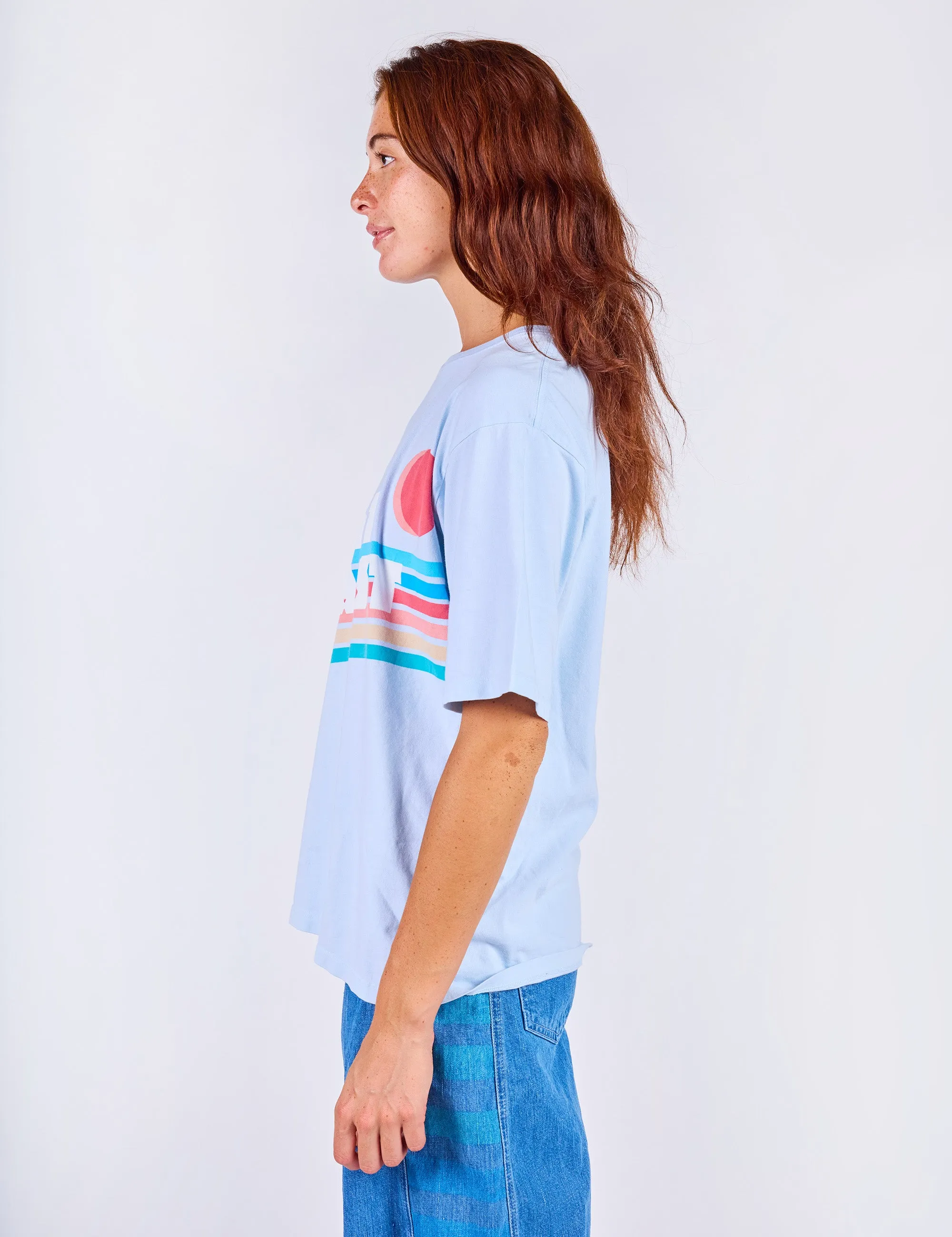 West Coast Oversized Beach Tee sold by Mokuyobi product image thumbnail 3