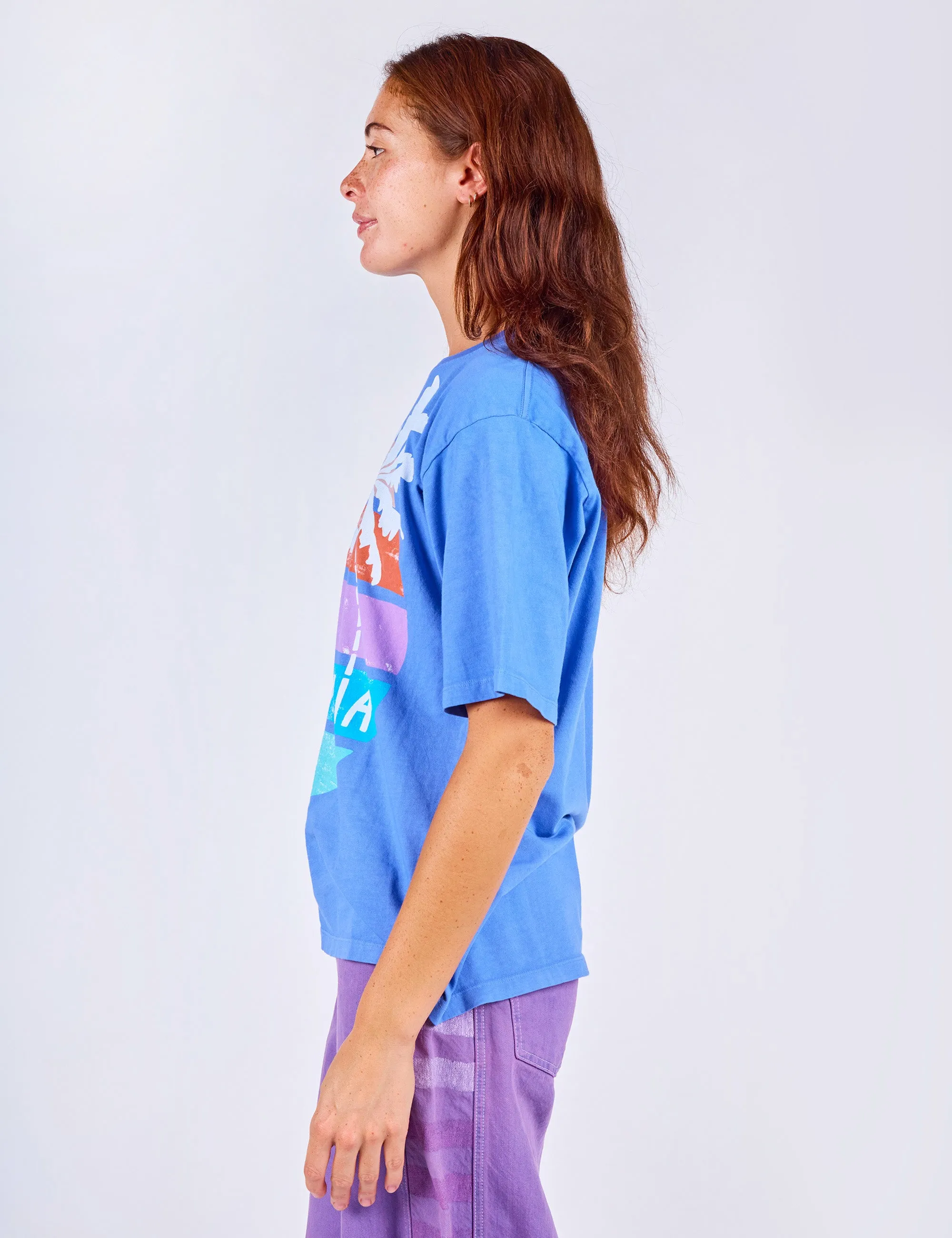 Cali Palm Oversized Beach Tee sold by Mokuyobi product image thumbnail 3