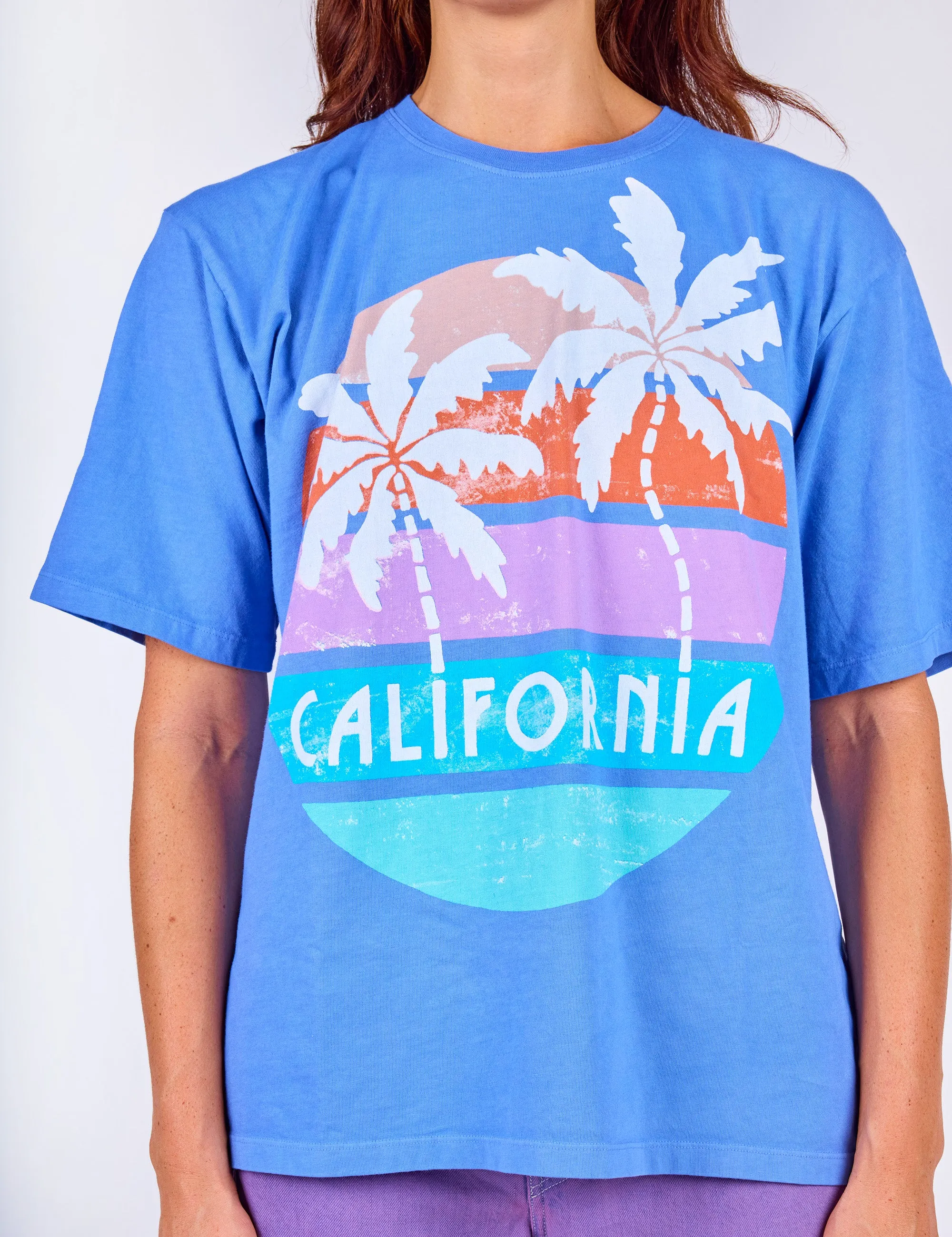 Cali Palm Oversized Beach Tee sold by Mokuyobi product image thumbnail 2