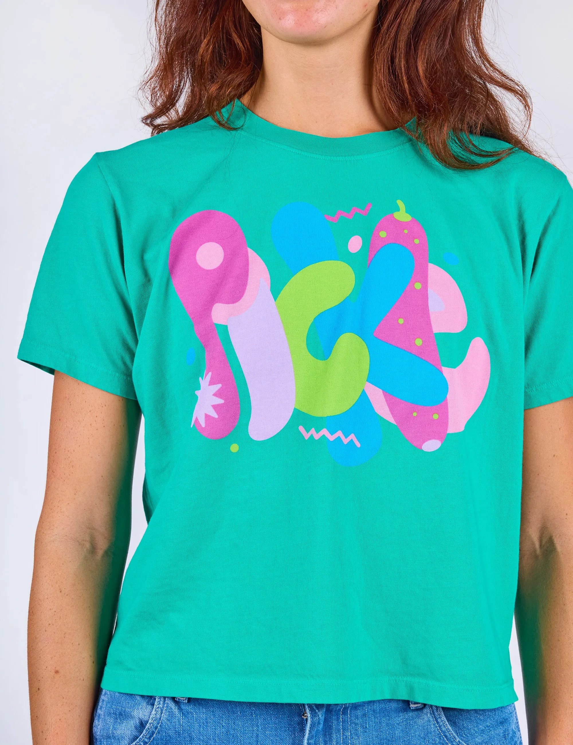 Pickle Crop Tee sold by Mokuyobi product image thumbnail 2