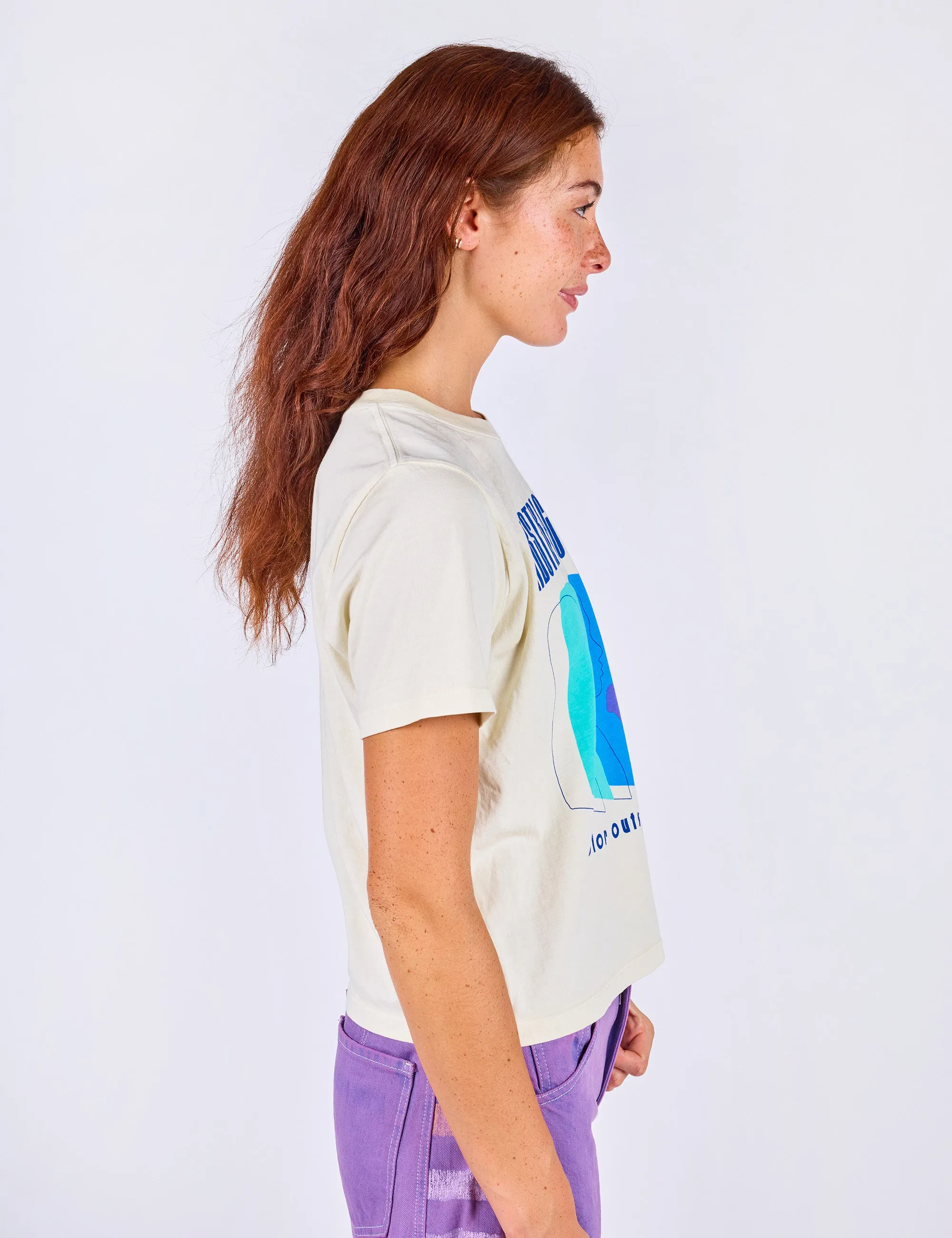 Abstract Thinkers Crop Tee sold by Mokuyobi product image thumbnail 3