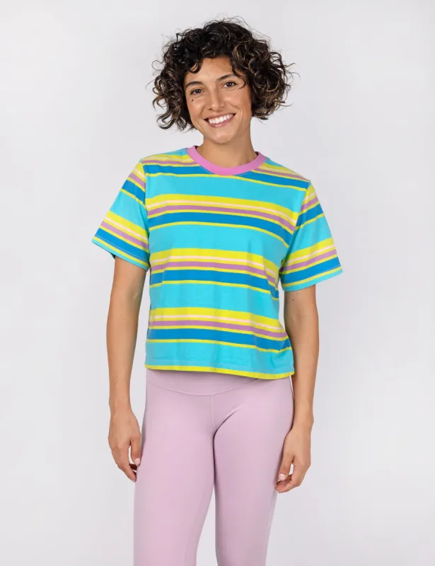 Jungle Gym Crop Tee sold by Mokuyobi