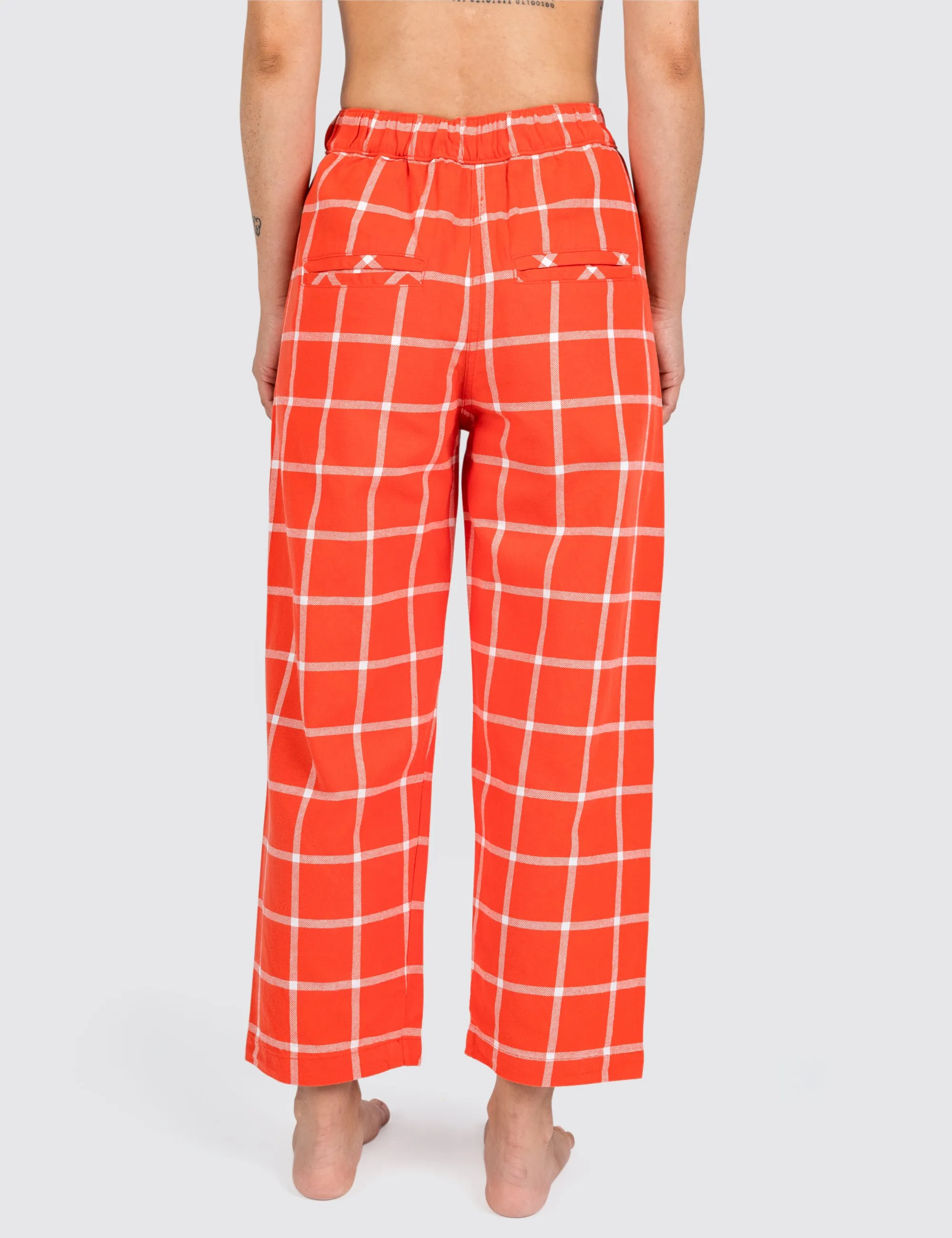 Tomato Grid Hillcrest Pants sold by Mokuyobi product image thumbnail 4