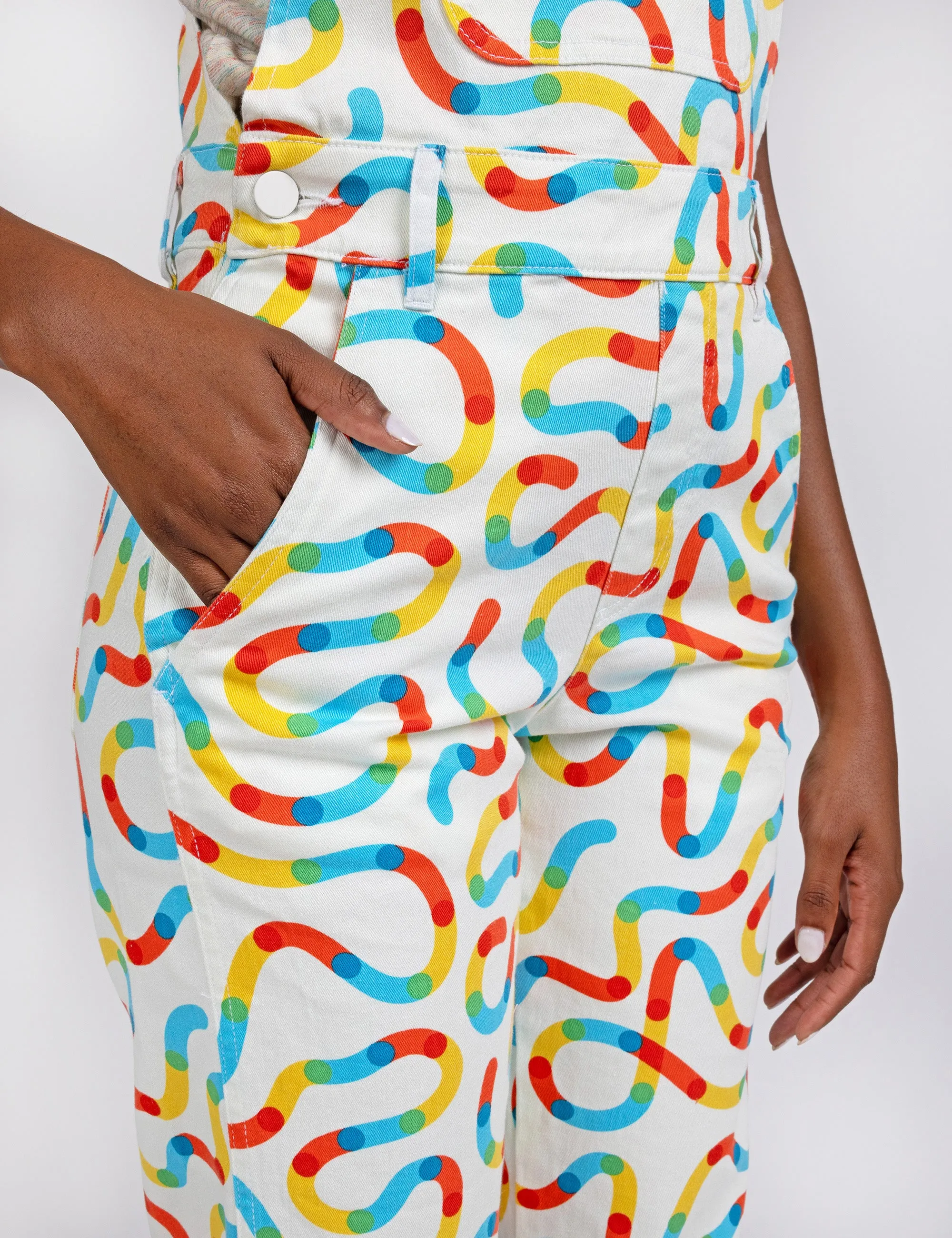 Metro Map Overalls sold by Mokuyobi product image thumbnail 5