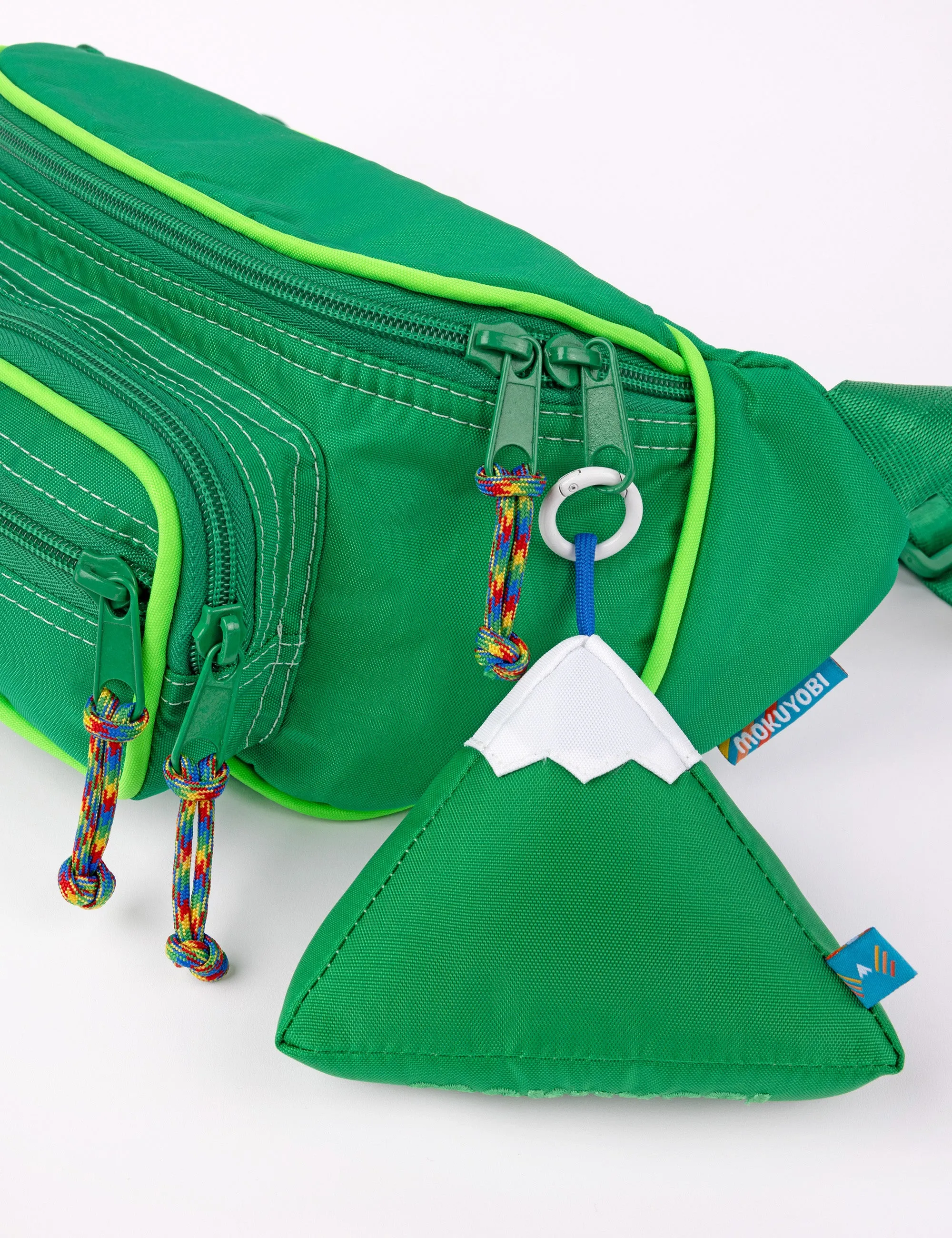 Kelly Green Fanny Pack Sling sold by Mokuyobi product image thumbnail 2