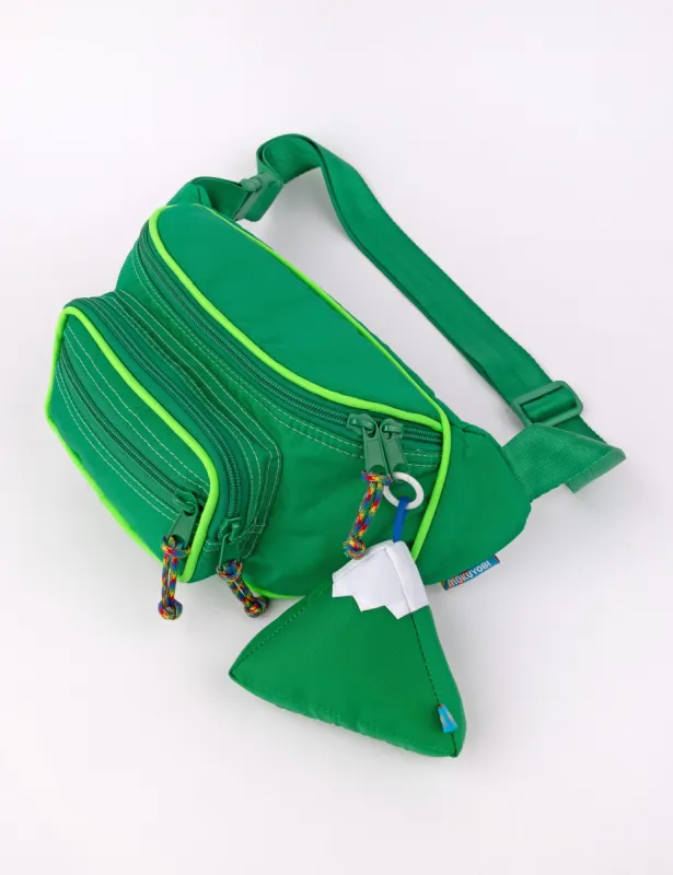 Kelly Green Fanny Pack Sling sold by Mokuyobi