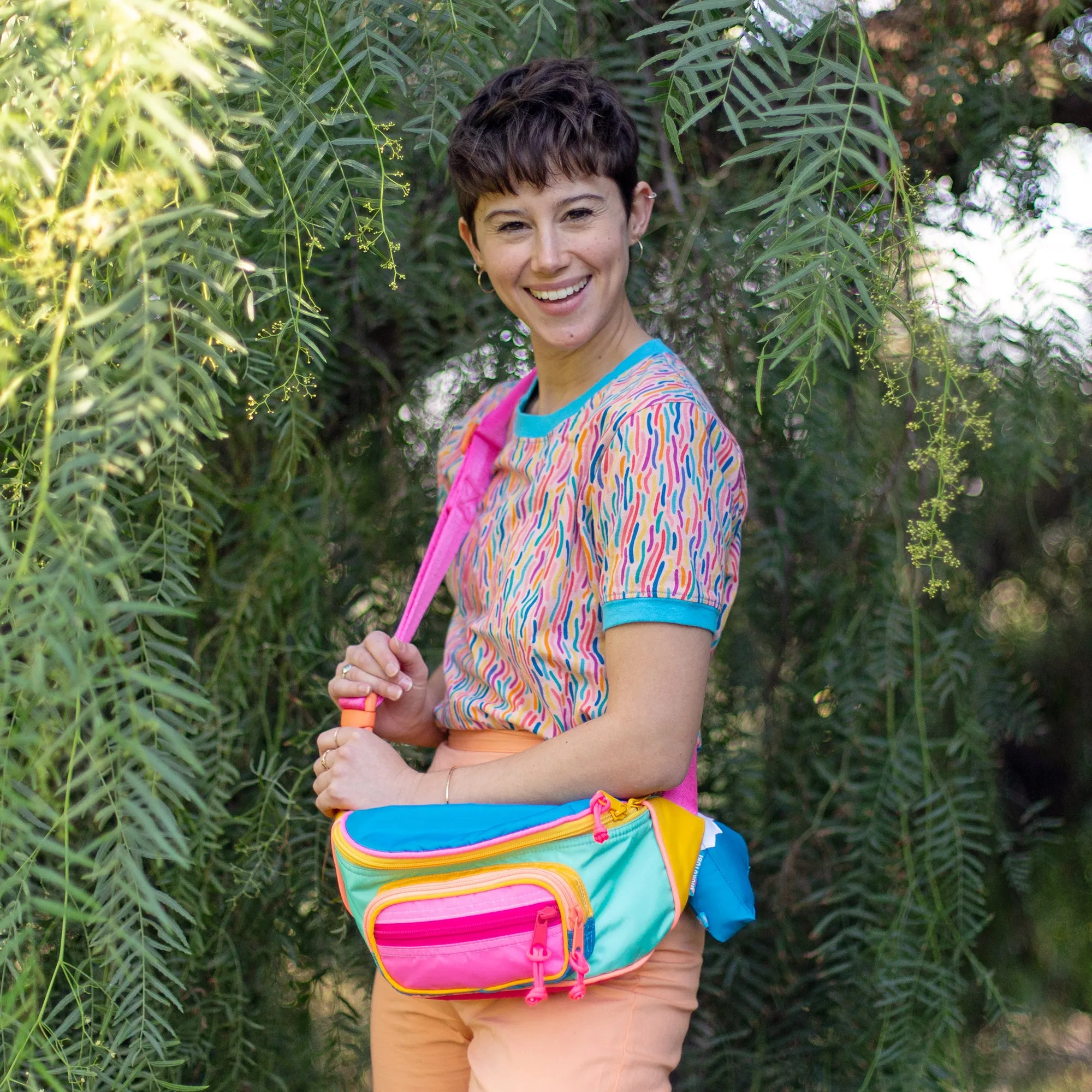Spectrum Fanny Pack Sling sold by Mokuyobi product image thumbnail 2