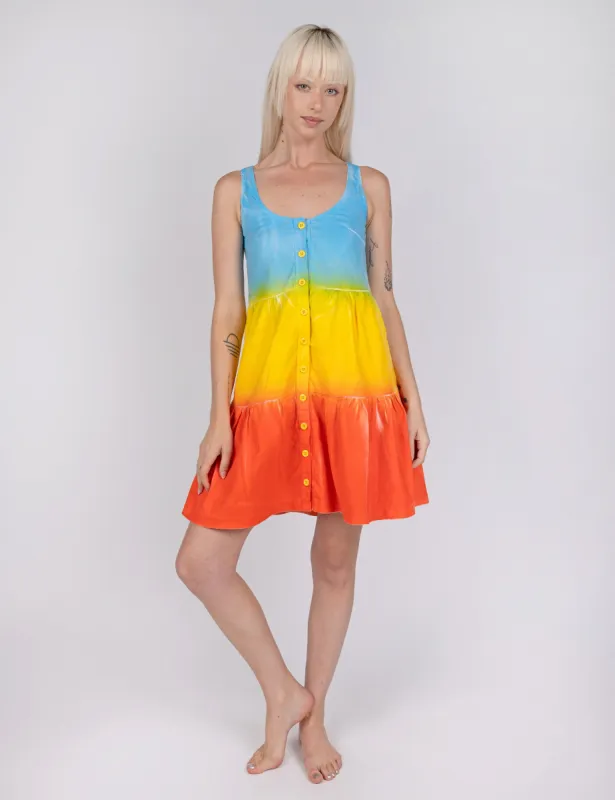 Halcyon Tier Dress sold by Mokuyobi