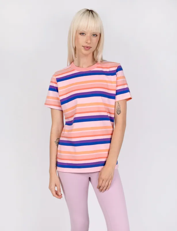 Sand Box Stripe Tee sold by Mokuyobi