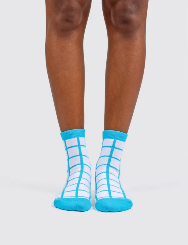 Calypso Grid Socks sold by Mokuyobi