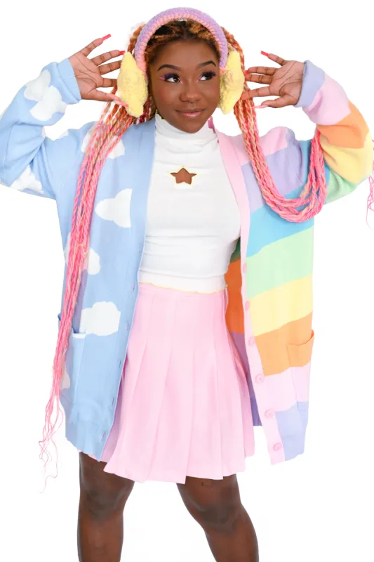 Rainbow Skies Split Cardigan - XS/S left! sold by My Violet