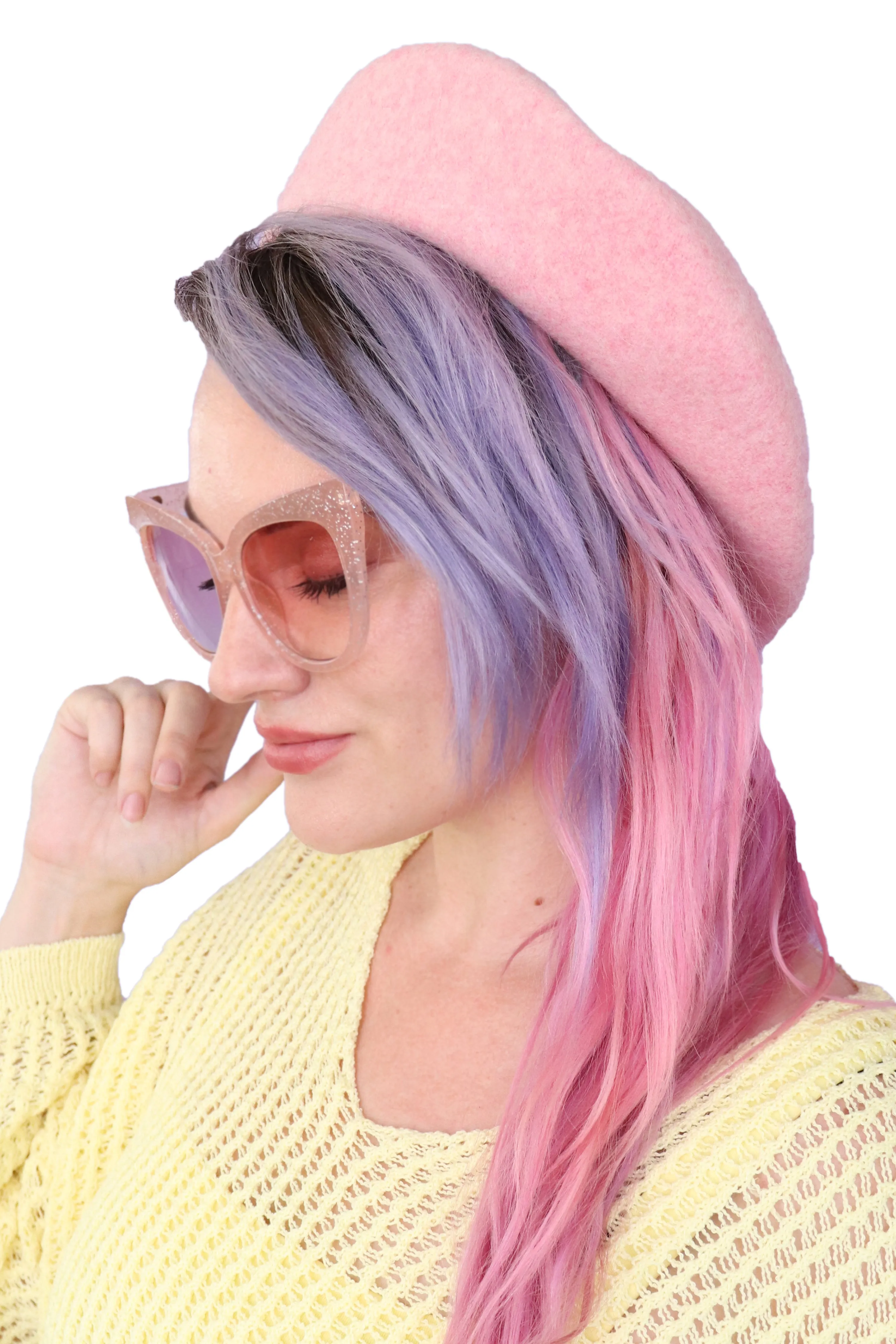 French Dreams Beret - Pink sold by My Violet product image thumbnail 2